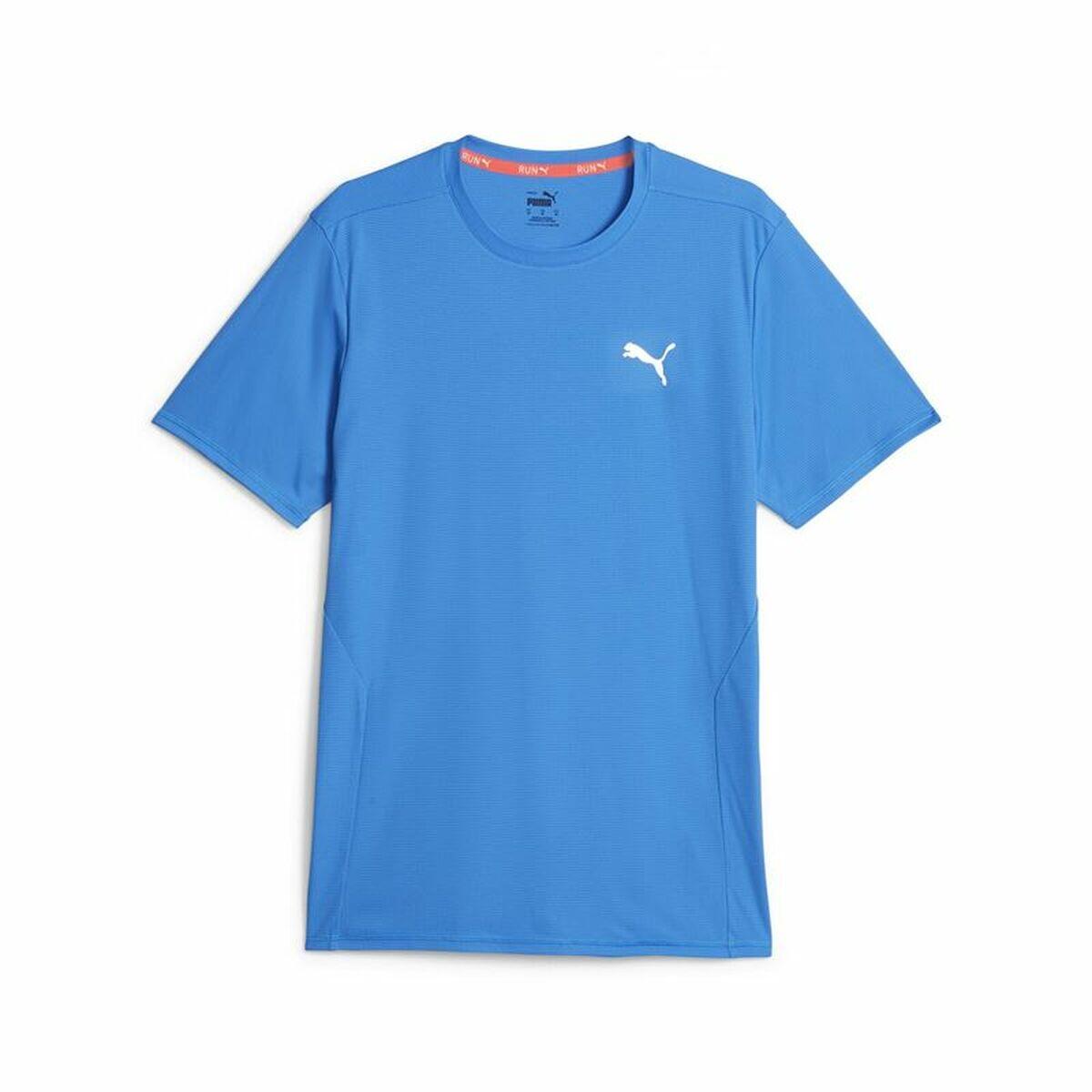 Koszulka z krótkim rękawem Męska Puma Run Favorite Ss Błękitne niebo