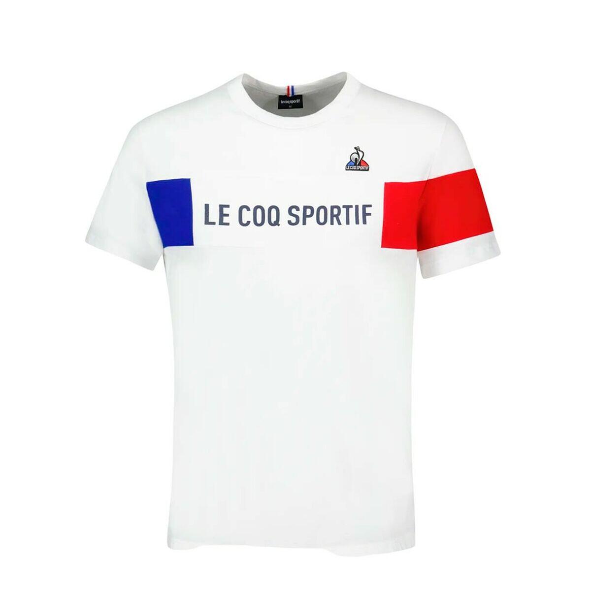 Camiseta de Manga Corta Hombre Le coq sportif 2310012 Blanco 1/4