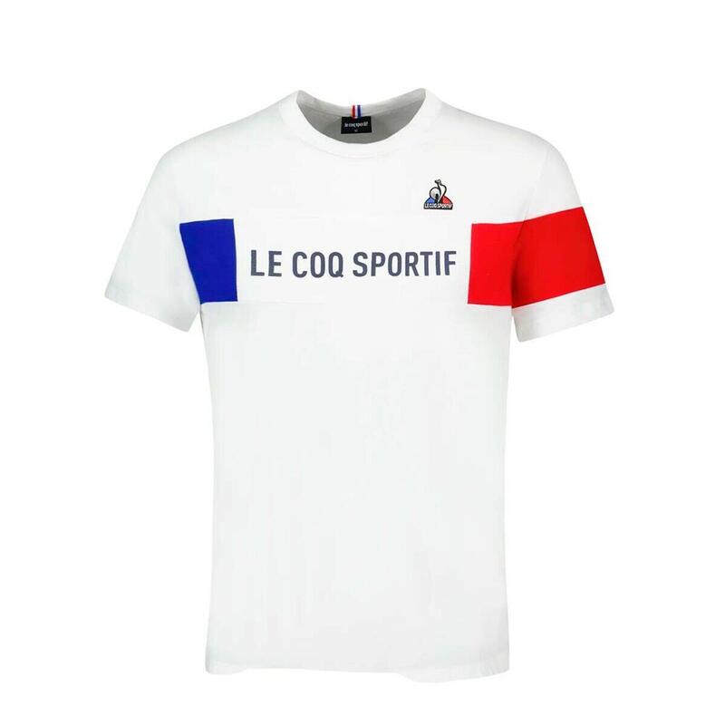 Camiseta de Manga Corta Hombre Le coq sportif 2310012 Blanco