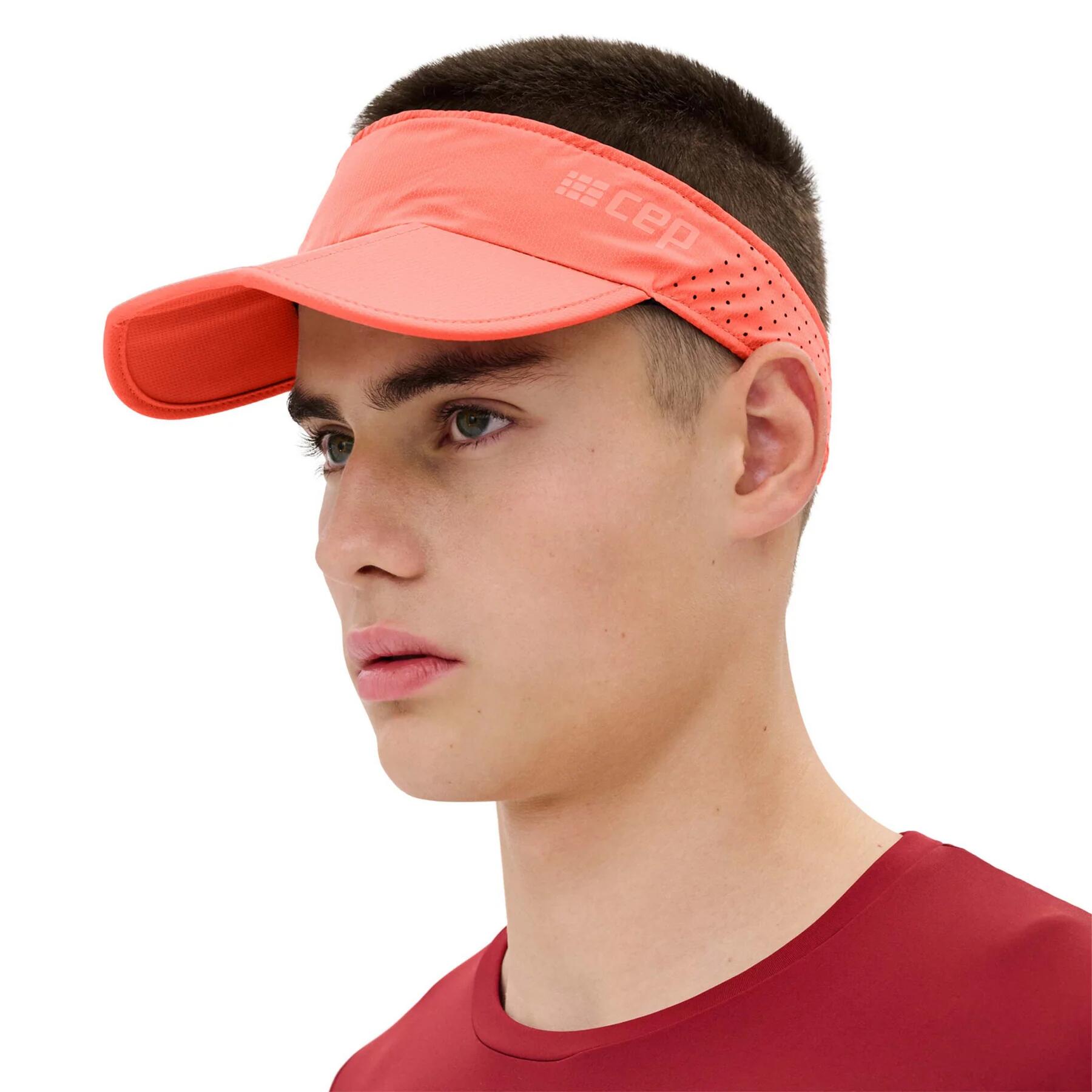 Running Visor unisex - Coral