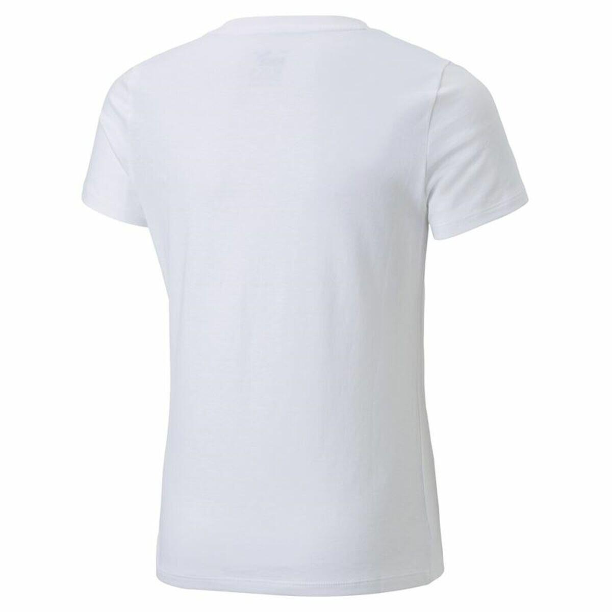 Camiseta de Manga Corta Infantil Puma Alpha Blanco 2/5
