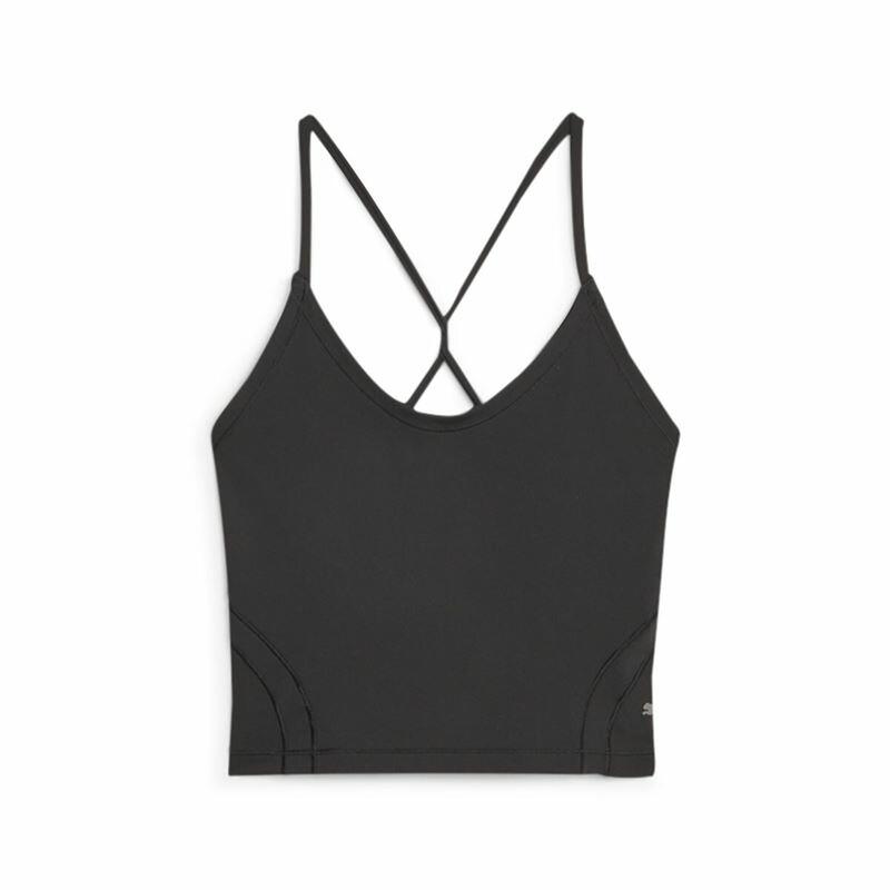 Canotta Donna Yoga Puma Studio Ultrabare Cro Nero