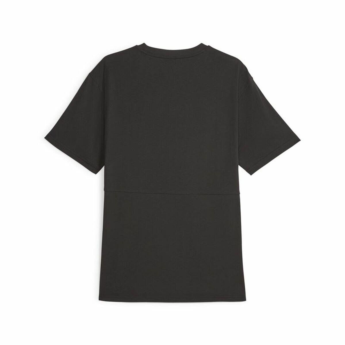 Herren Kurzarm-T-Shirt Puma Power Colorblock Schwarz 2/3