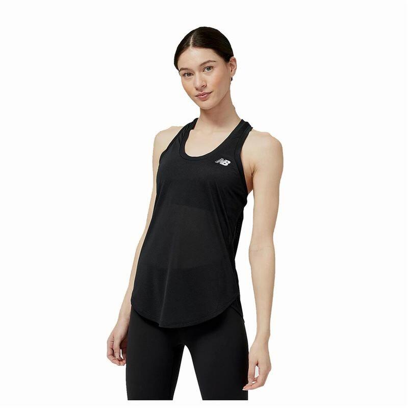 Camiseta de Tirantes Mujer Running New Balance Accelerate Negro