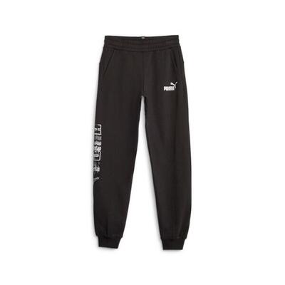 Pantalone di Tuta per Bambini Puma Ess+ Futureverse Nero
