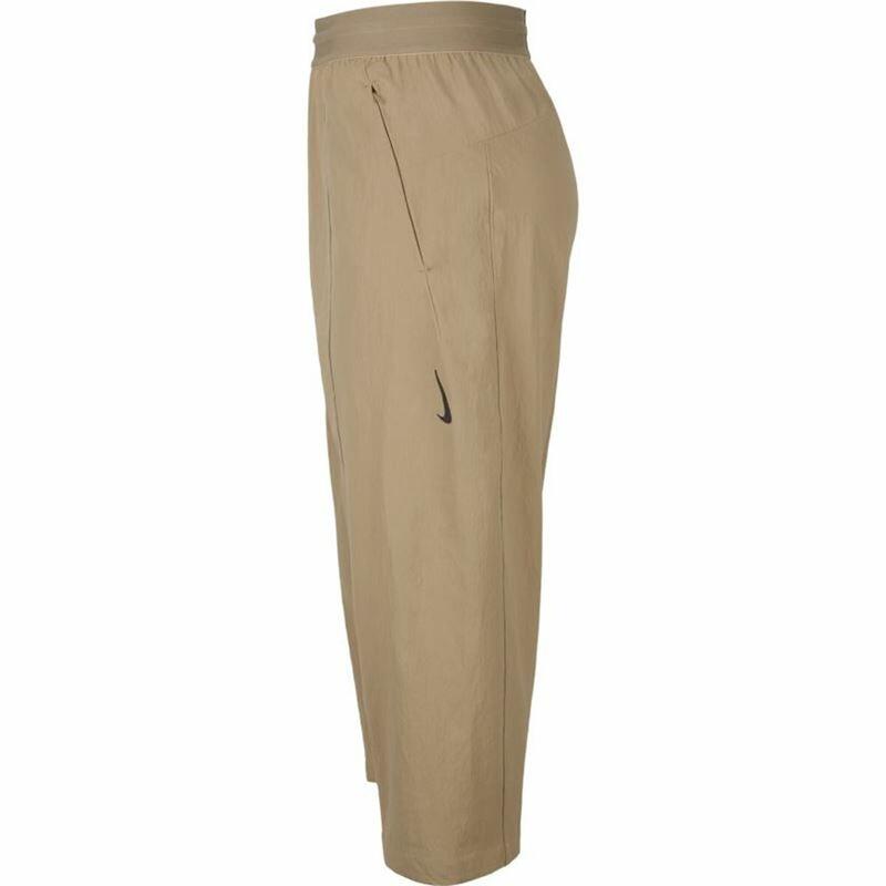 Pantalón Largo Deportivo Yoga Nike Dri-Fit Beige