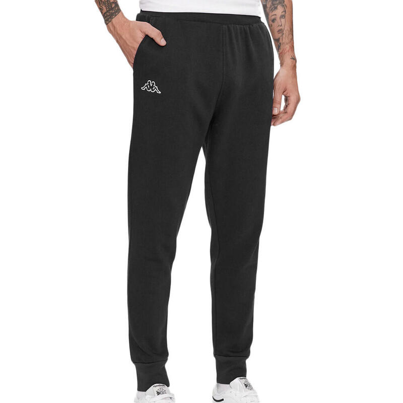 Pantalón Largo Deportivo Kappa Zant Logo Negro