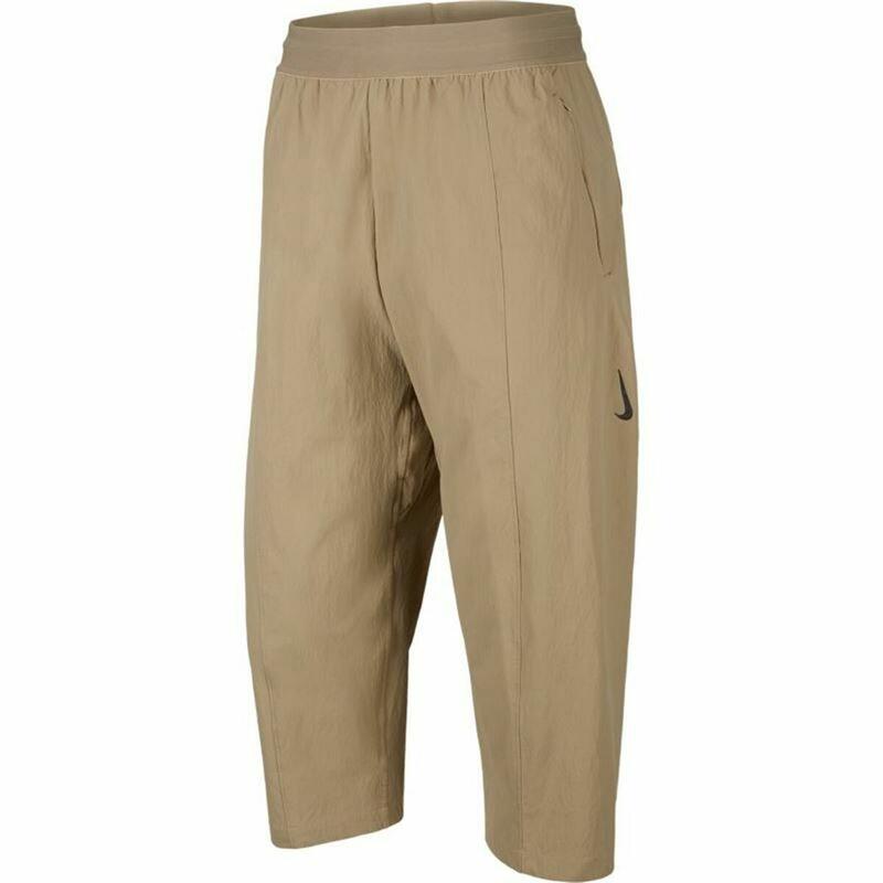 Pantalone Lungo Sportivo Yoga Nike Dri-Fit Beige