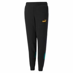 Pantalons de Survêtement pour Enfants Puma Essentials+ Colorblock Noir