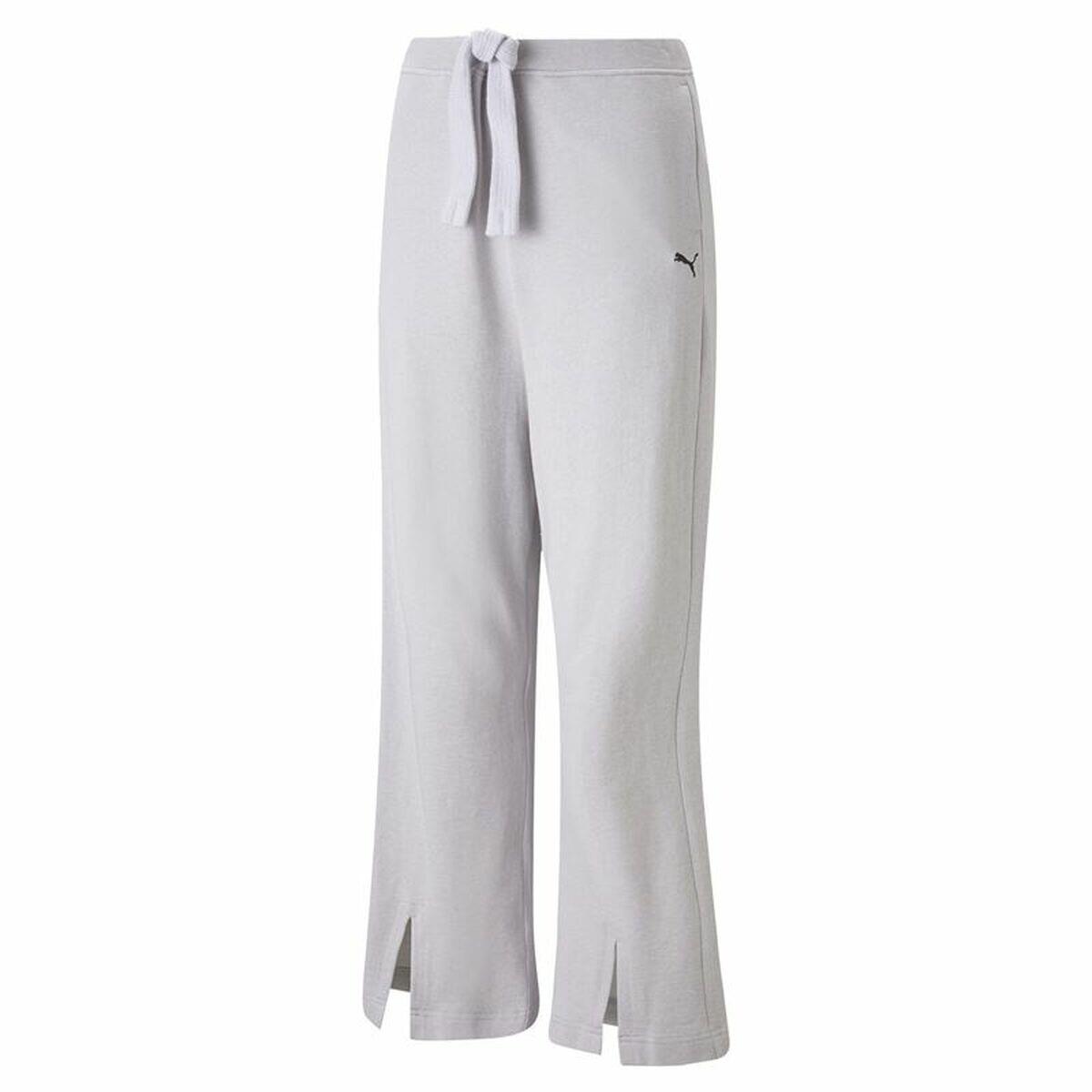Lange Sporthose Yoga Puma Studio Grau 1/5