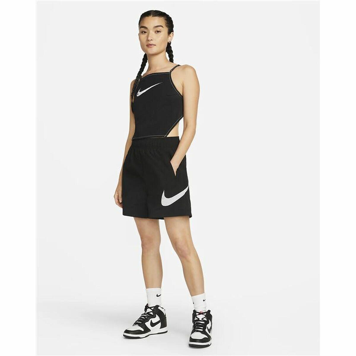 Short de Sport pour Femme Nike Sportswear Essential Noir 4/5