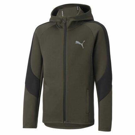 Veste de Sport pour Enfants Puma Evostripe Olive