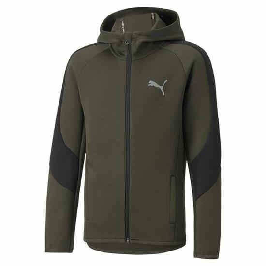 Veste de Sport pour Enfants Puma Evostripe Olive