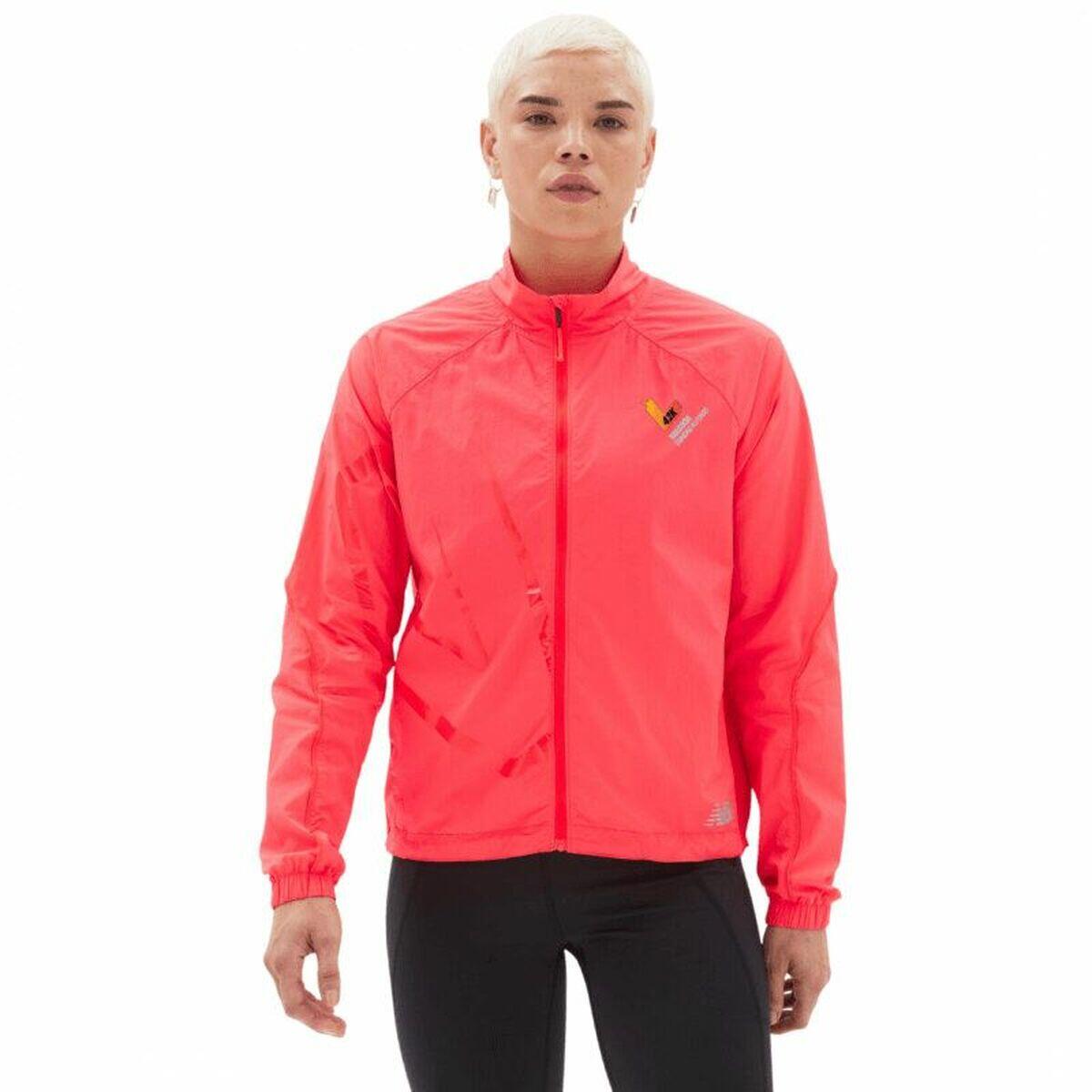 NEW BALANCE Casaco de Desporto New Balance  Printed Impact Mulher Run