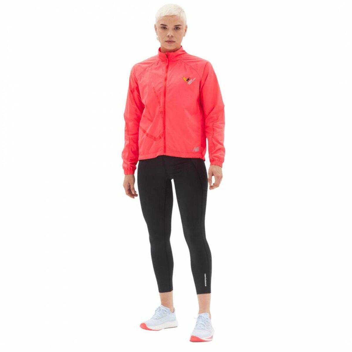 Chaqueta Deportiva para Mujer New Balance  Printed Impact Run 3/5