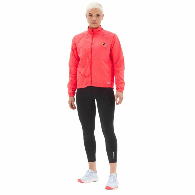 Chaqueta Deportiva para Mujer New Balance  Printed Impact Run