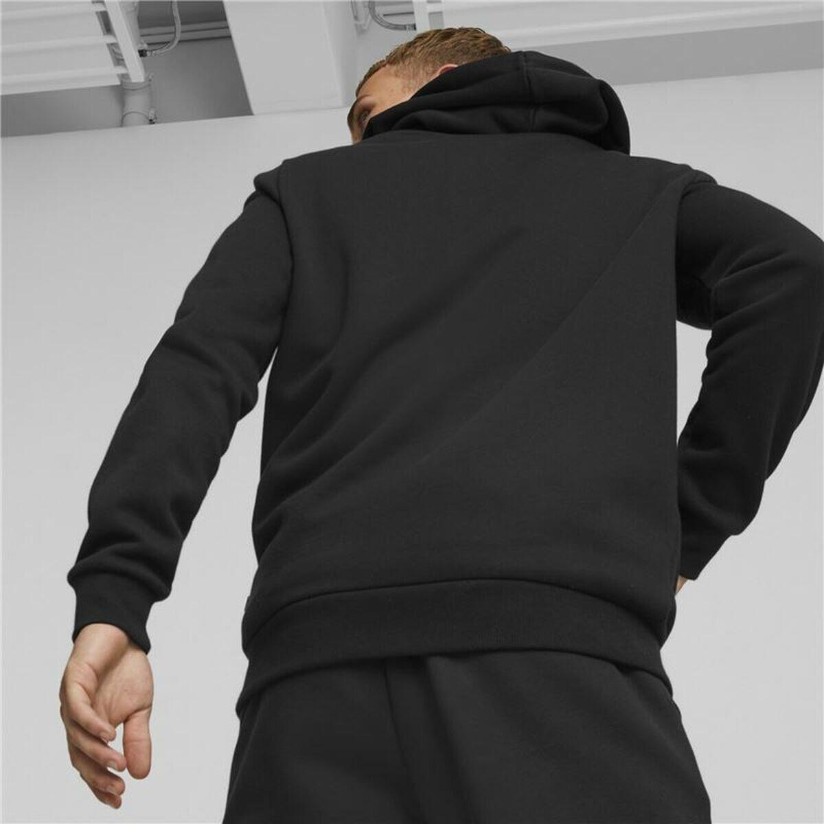 Sudadera con Capucha Hombre Puma Essentials Two Tone Negro 4/5