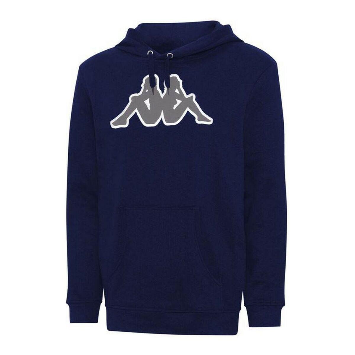 Polar com capuz homem kappa airiti azul escuro