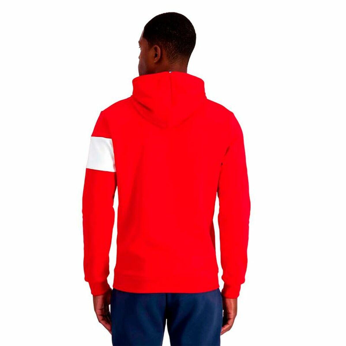 Sudadera con Capucha Unisex Le coq sportif Bah N°1 Rojo 4/5