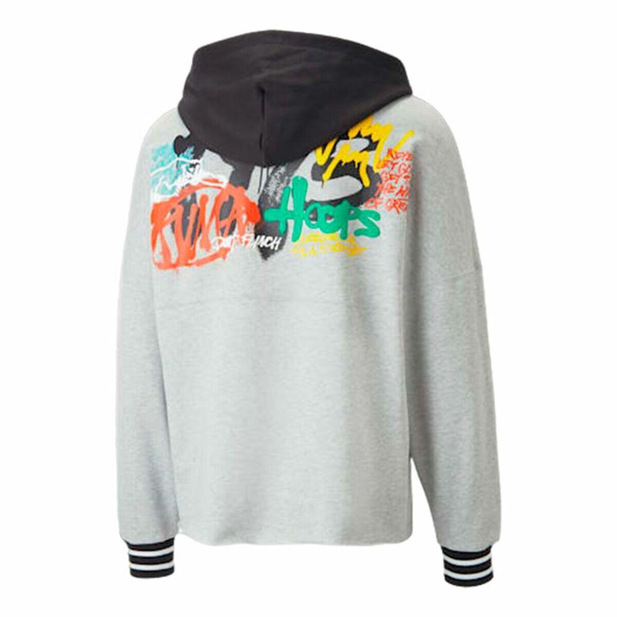 Sweat à capuche unisex Puma Boroughs Gris 2/7