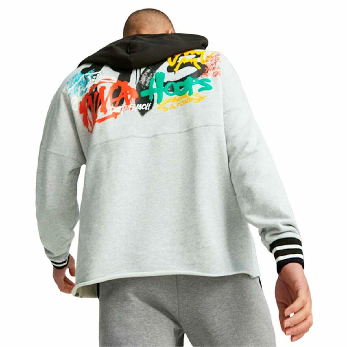 Sweat à capuche unisex Puma Boroughs Gris 4/7