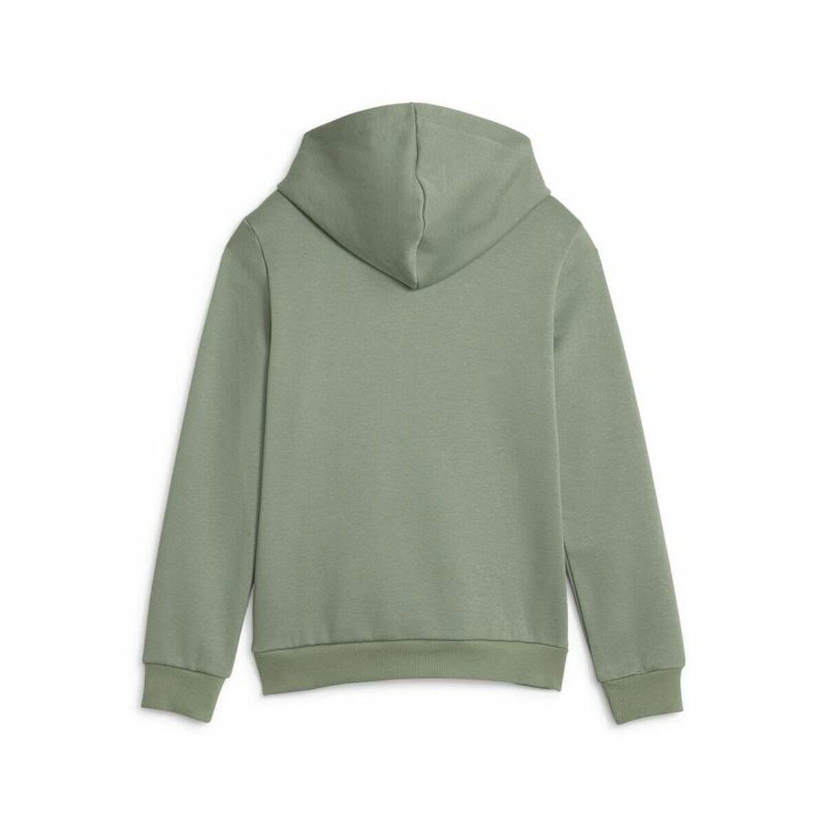Felpa per Bambini Puma Ess Block Fl Verde 2/5