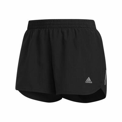 Sportbroeken voor dames running adidas run short smu zwart