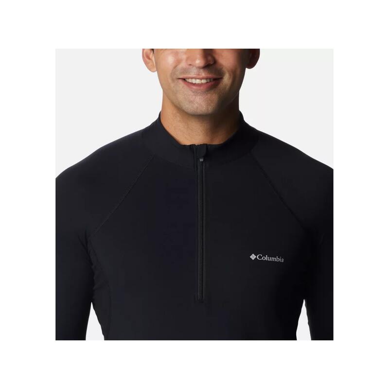 Koszulka z długim rękawem Męska Columbia Midweight Stretch Czarny 3/7