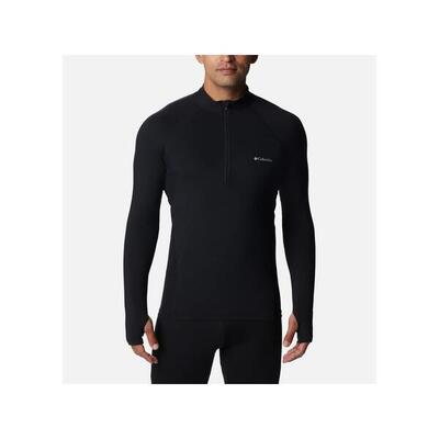Heren-t-shirt met lange mouwen columbia midweight stretch zwart