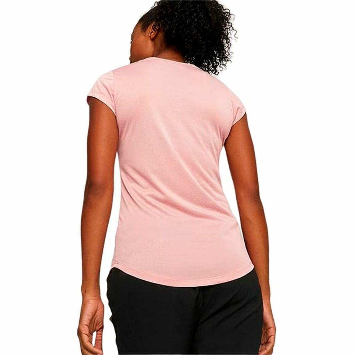 T-shirt à manches courtes femme Puma Train Favoriterse Rose clair 3/5