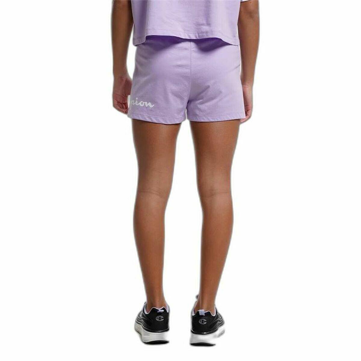Damen-Sportshorts Champion Lila 3/5