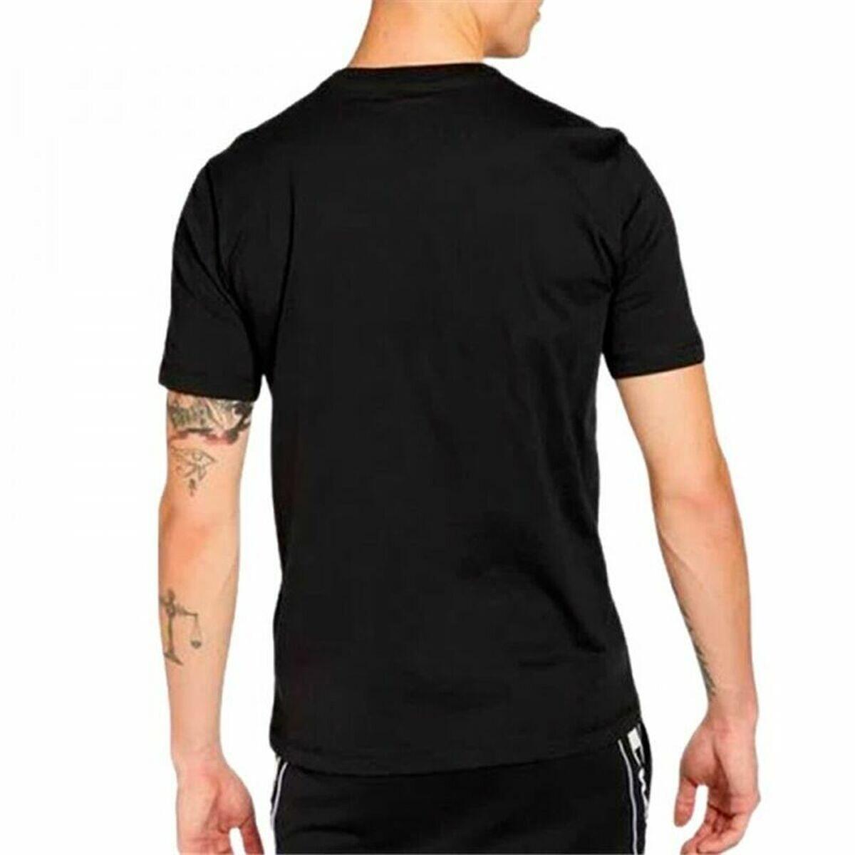 Camisola de Manga Curta Champion Crewneck Preto 3/5
