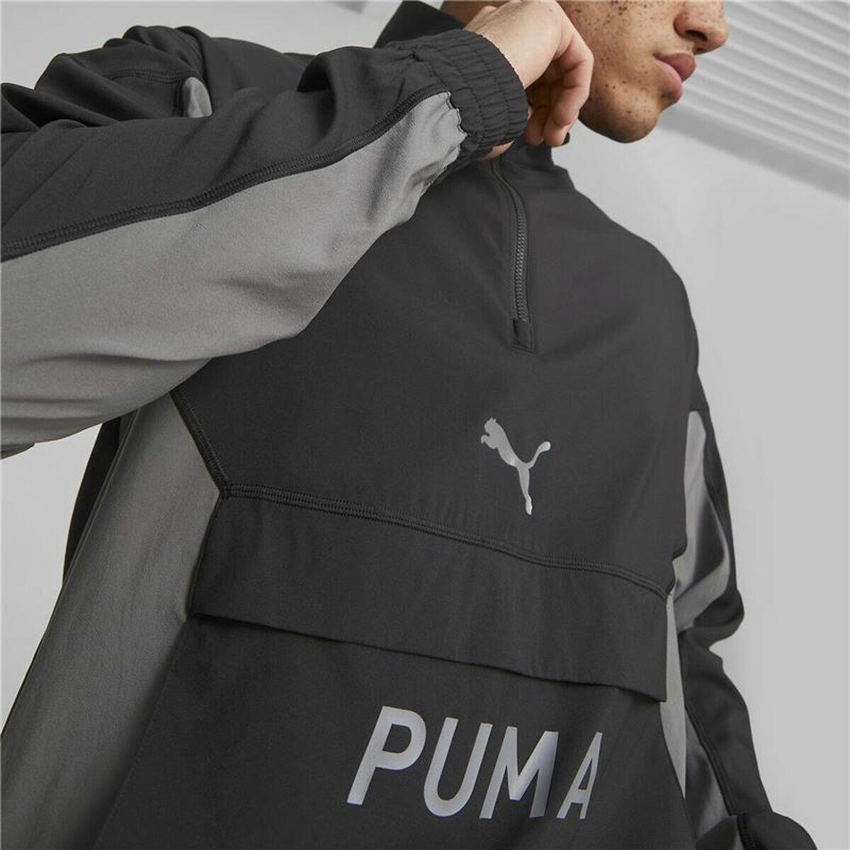 Giacca Sportiva da Uomo Puma Fit Woven Nero 4/5