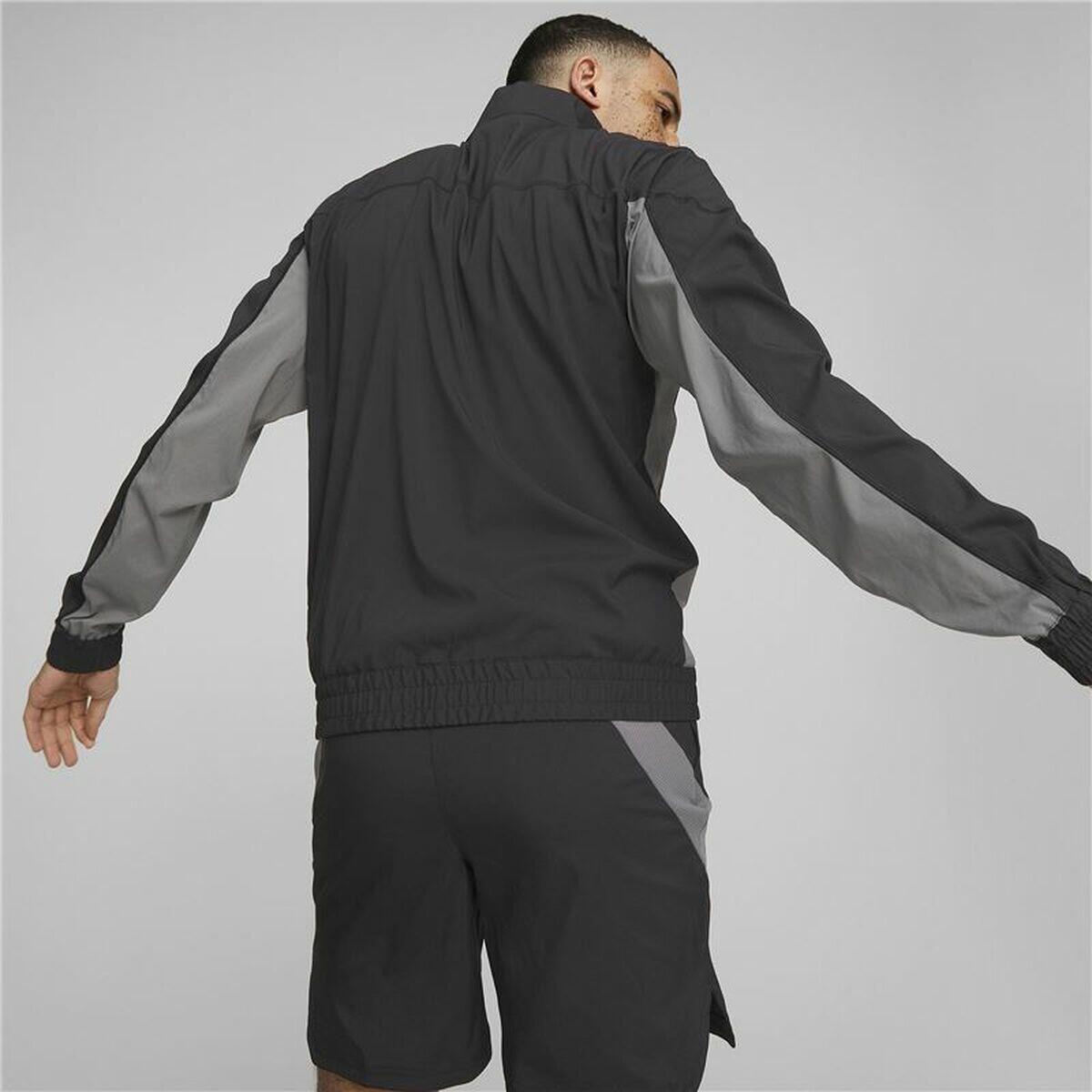 Giacca Sportiva da Uomo Puma Fit Woven Nero 5/5