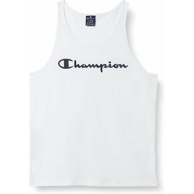 Heren mouwloos t-shirt champion tank top wit