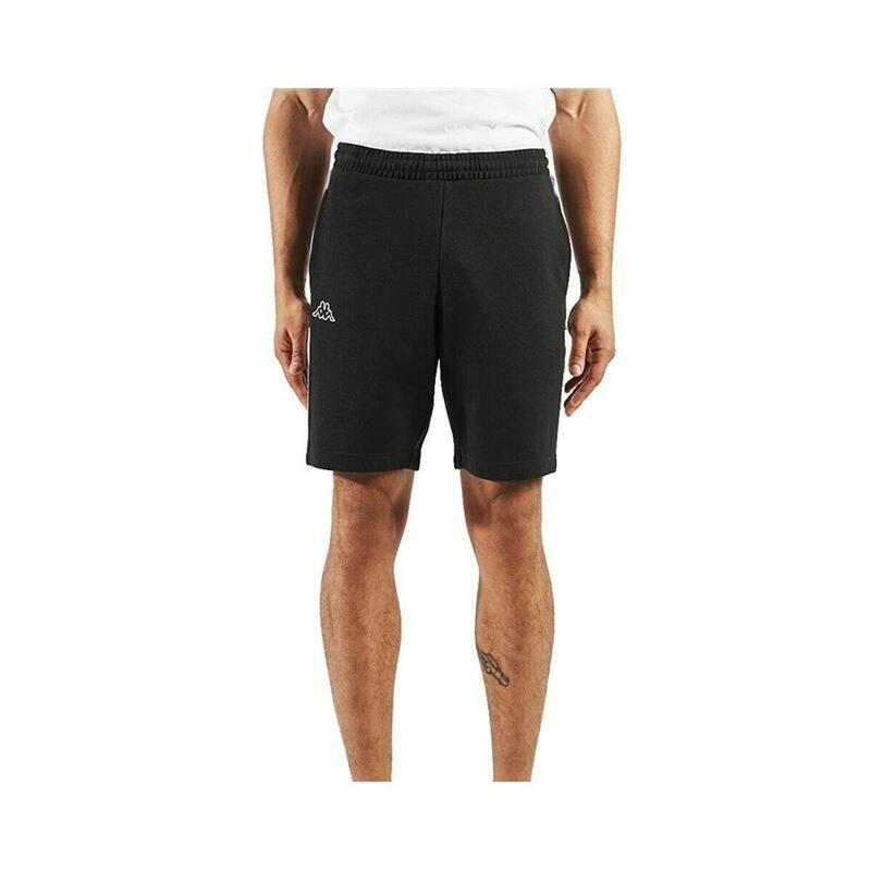 Pantalones Cortos Deportivos para Hombre Kappa Iono M Negro