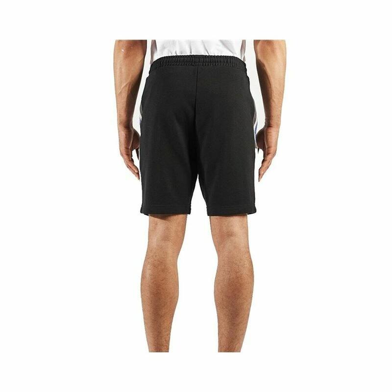 Pantalones Cortos Deportivos para Hombre Kappa Iono M Negro