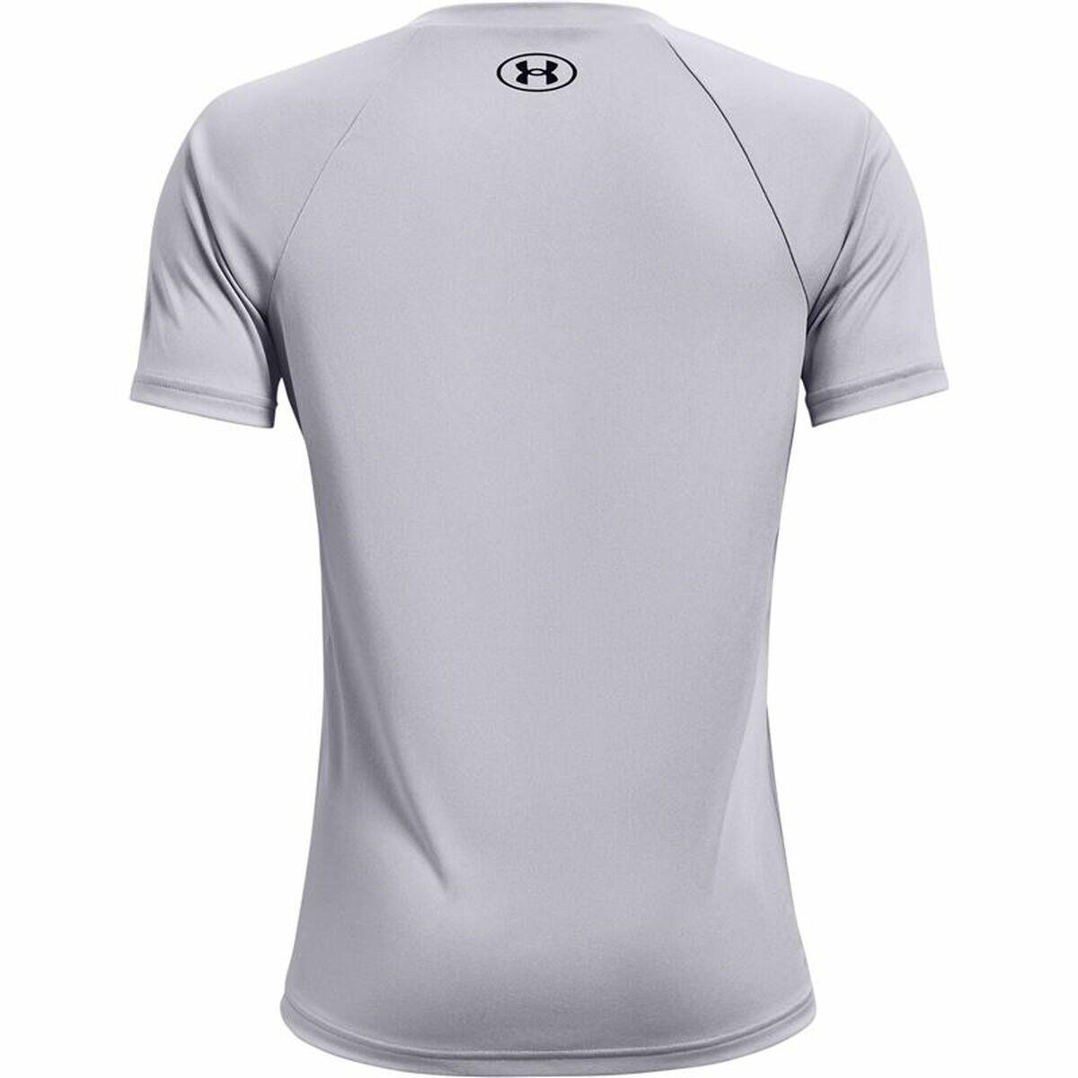 T-Shirt met Korte Mouwen voor kinderen Under Armour Tech Big Logo Grijs 2/5