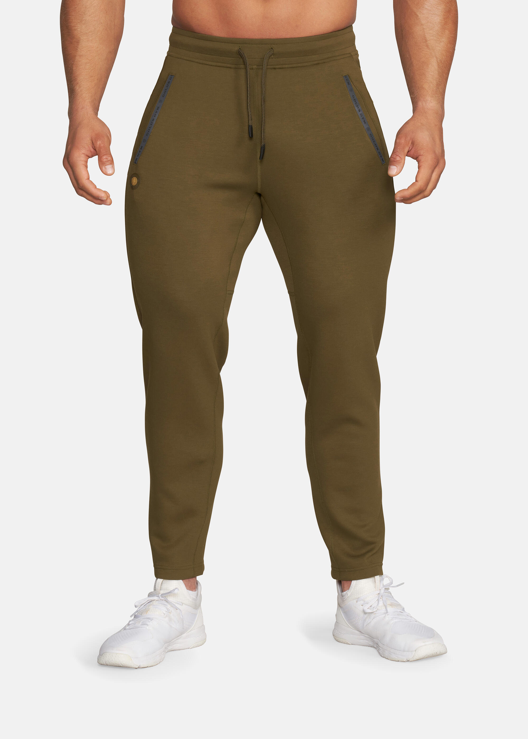Pantalon de survêtement ERIC kaki séchage rapide 3/5