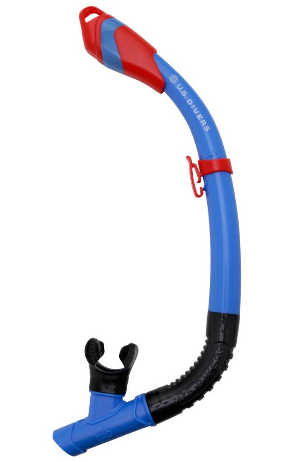 Set máscara y snorkel US Divers Avila LX - Azul/Rojo 3/7