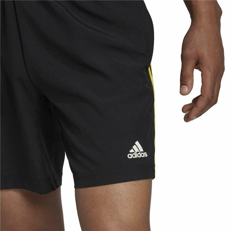 Pantalones Cortos Deportivos para Hombre Adidas Hiit 3S Negro