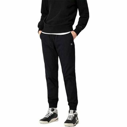 Pantalon de sport long Champion Rib Cuff Noir
