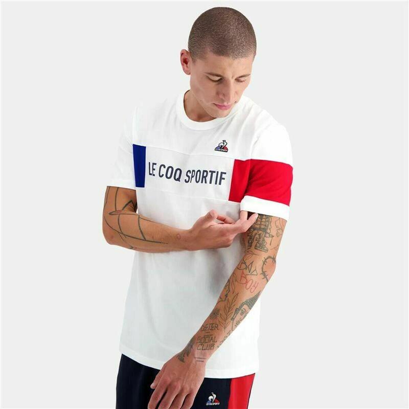 Maglia a Maniche Corte Uomo Le coq sportif 2310012 Bianco