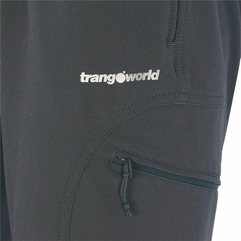 Pantalón Largo Deportivo Trangoworld Bossons Gris oscuro