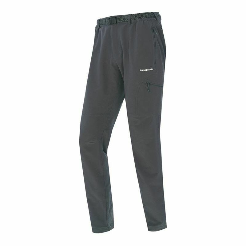 Pantalón Largo Deportivo Trangoworld Bossons Gris oscuro