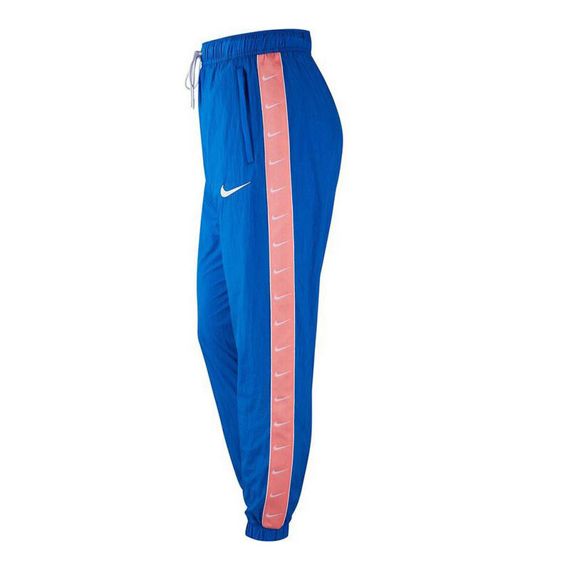 Pantalone Lungo Sportivo Nike Swoosh Azzurro