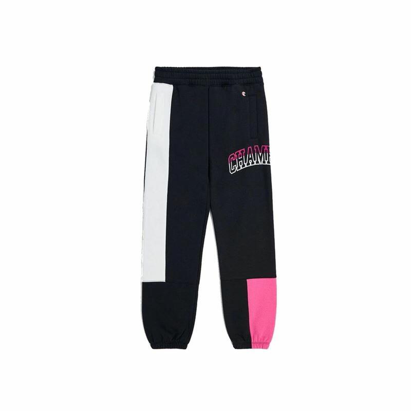 Pantalón Largo Deportivo Champion Elastic Cuff Legacy Negro