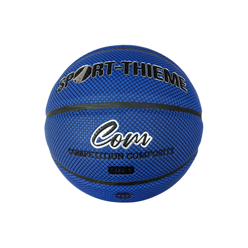 Sport-Thieme Ballon de basketball « Com », Taille 5, Bleu