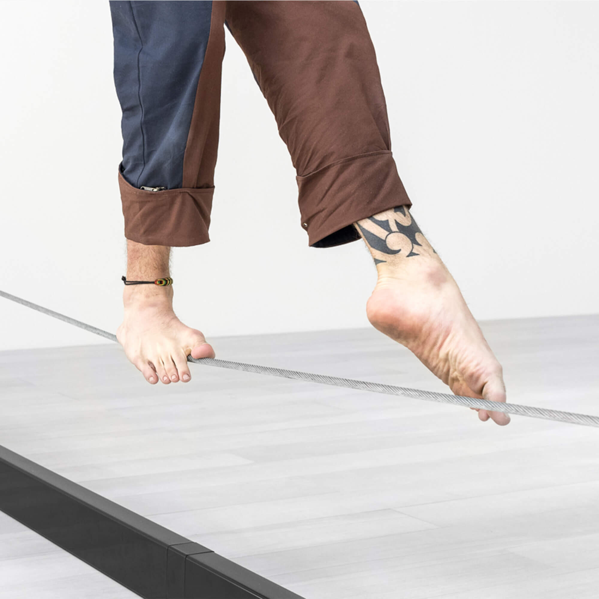 SPIDER STRUTTURA FILO TESO E SLACKLINE - SLACK HOUSE 4.1