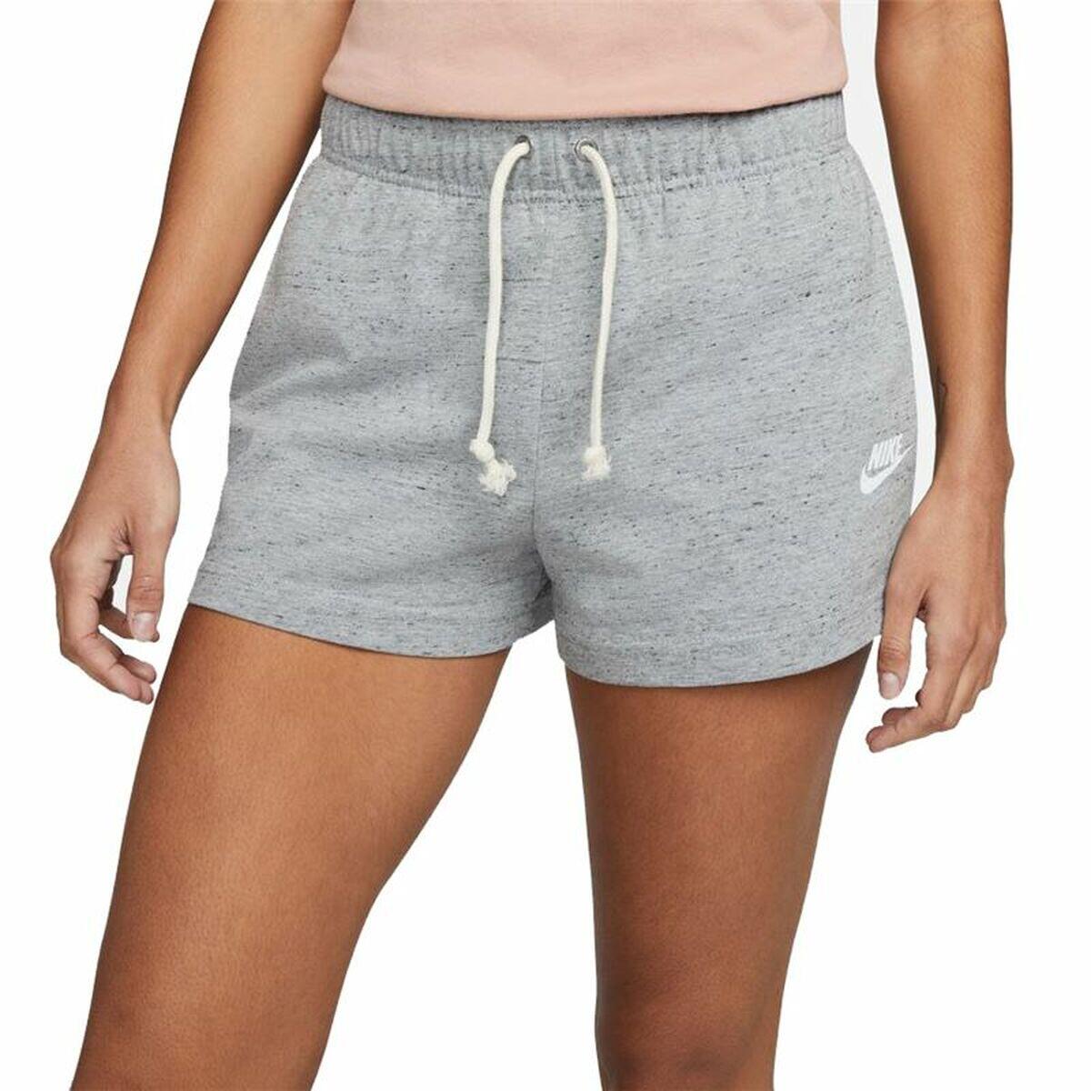 NIKE Damen-Sportshorts Nike Sportswear Gym Vintage Grau